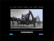Tablet Screenshot of mantisrobot.com
